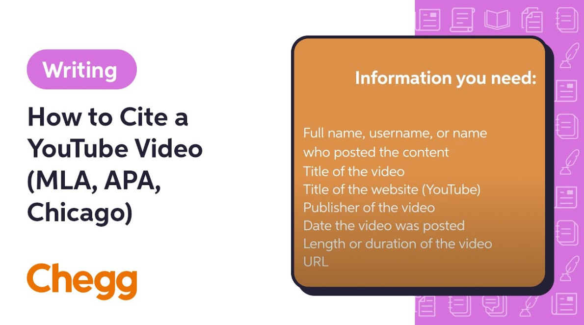 How to Cite a YouTube Video  Citation Machine