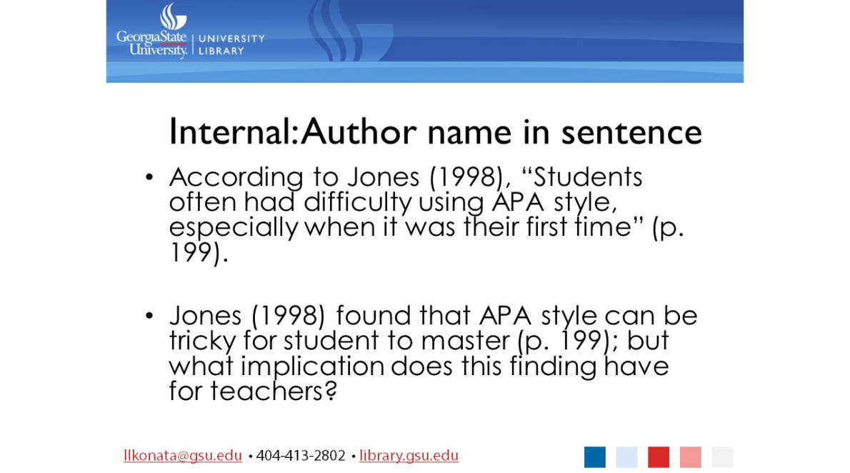 in text citations citing while writing using apa gsu library 11