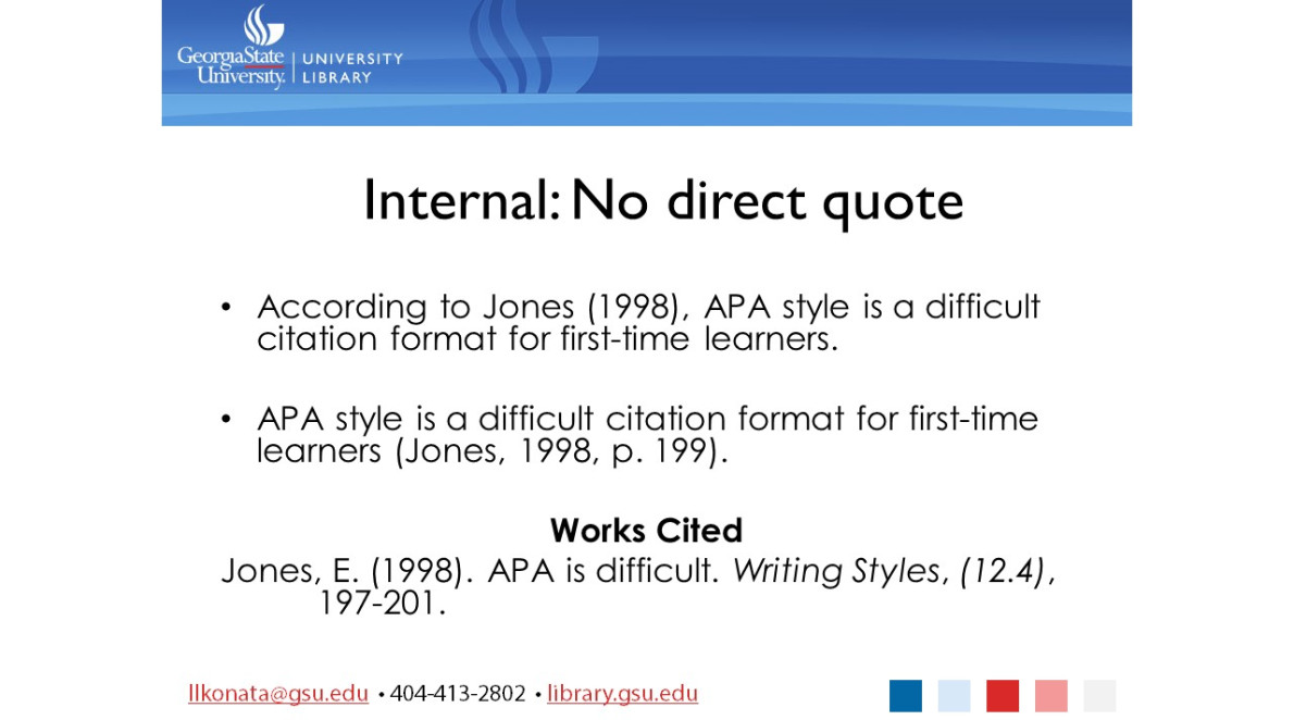 in text citations citing while writing using apa gsu library 3
